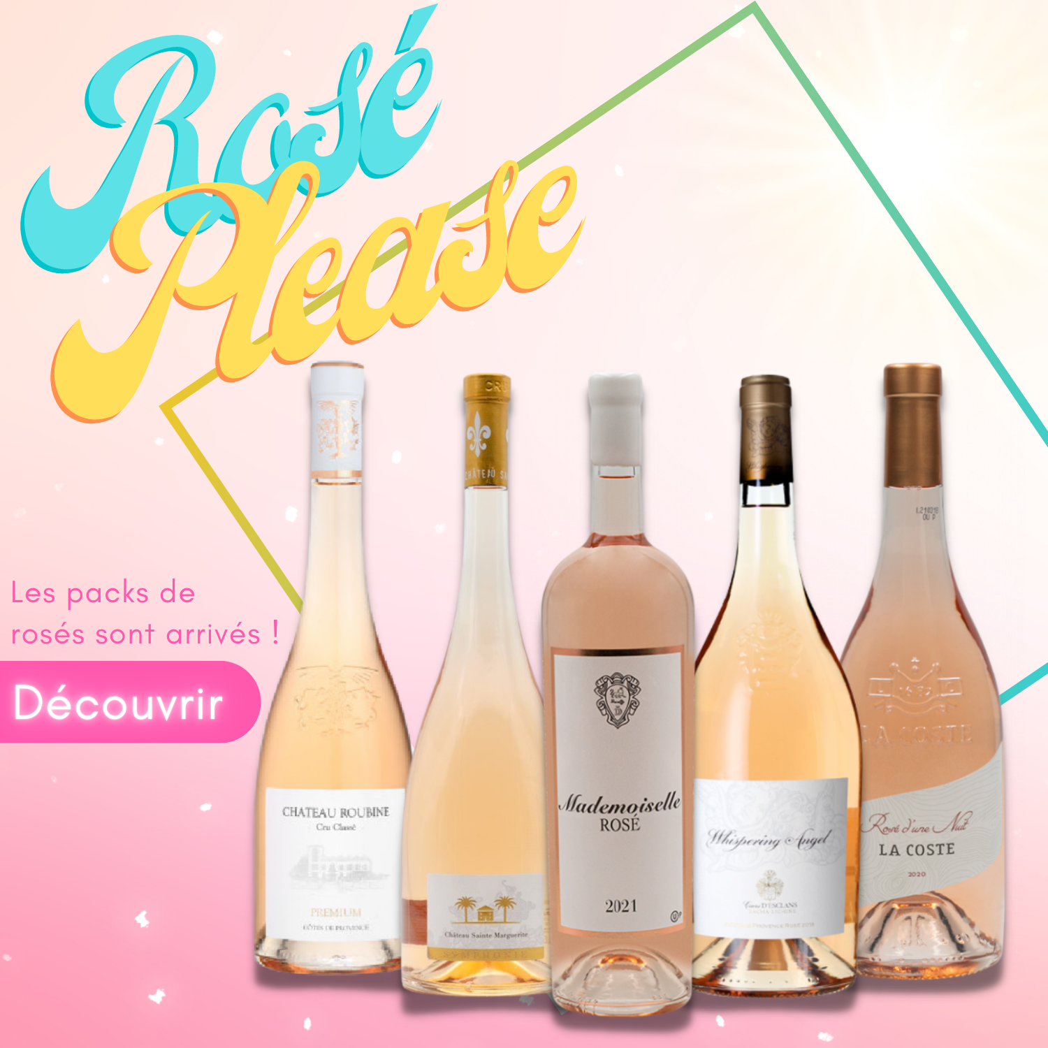 Les Packs de Rosés