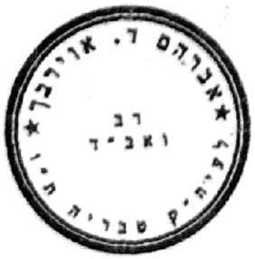 Rav Avraham Dov Auerbach – Tibériade